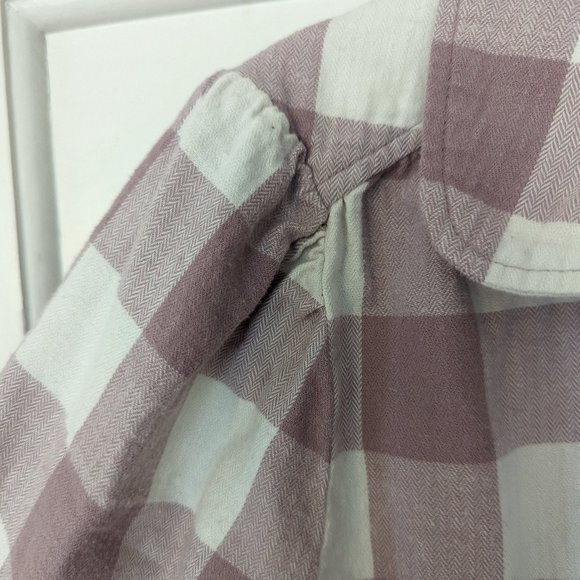 Loft Checked Shirt Women's Large - Picture 4 of 6
